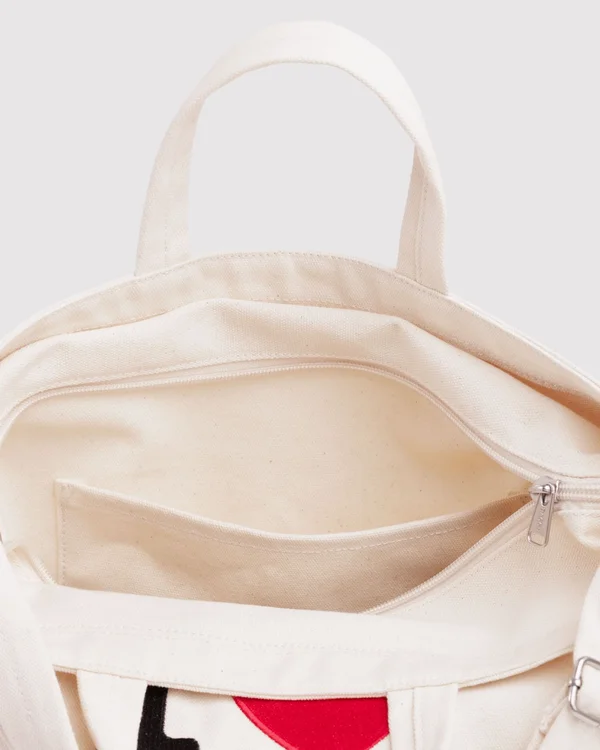 Horizontal Zip Duck Bag - I Love NY - Size: OS