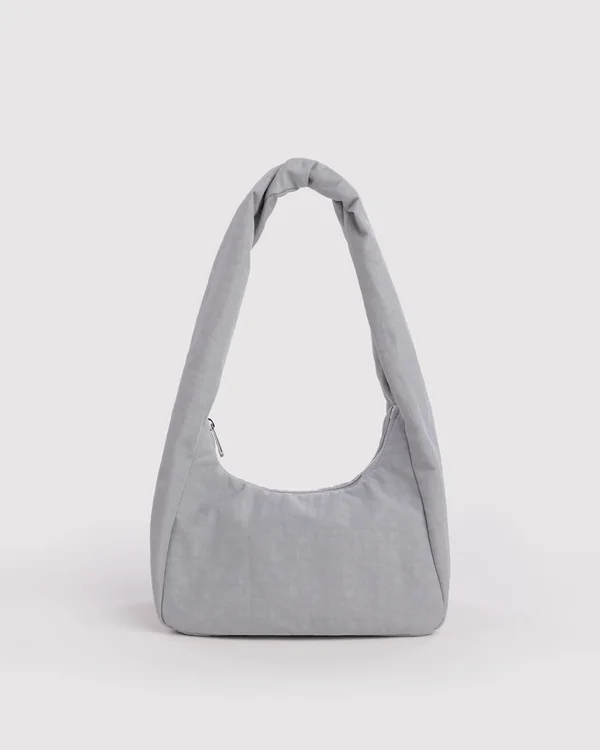 Small Nylon Meringue Bag - Fog - Size: OS