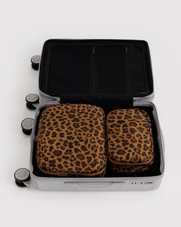 Packing Cube Set - Leopard - Material: ripstop-nylon
