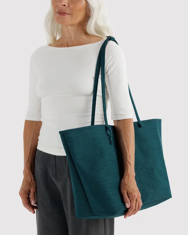 Large Nylon Reversible Tote - Deep Sea Mix - Material: heavyweight-nylon