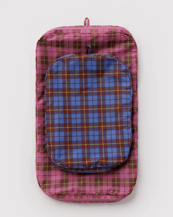 Large Packing Cube Set - Check Mix - Material: ripstop-nylon