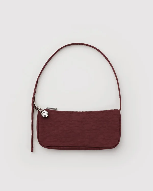 Nylon Pochette - Sale - Mahogany - Size: B