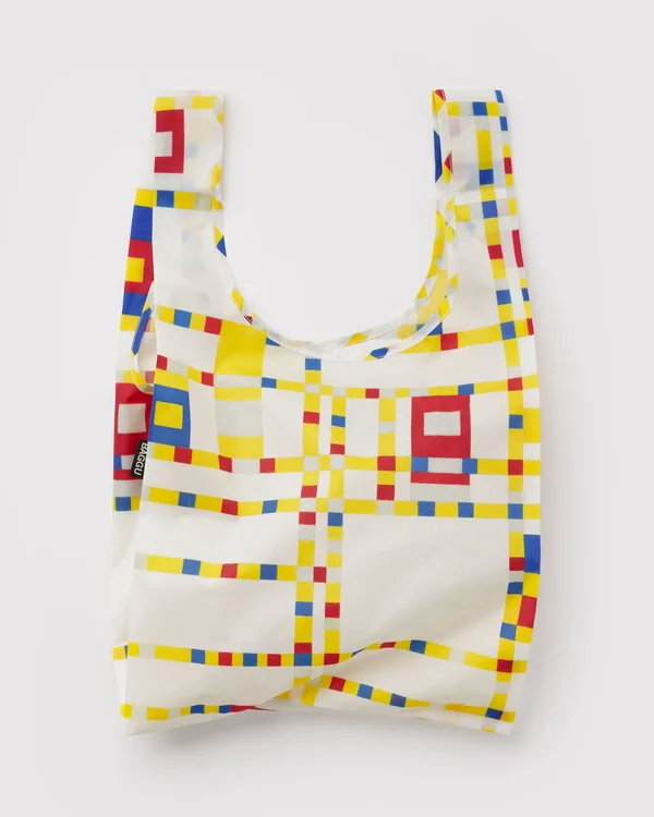Standard Baggu - Broadway Boogie Woogie Piet Mondrian - Material: ripstop-nylon